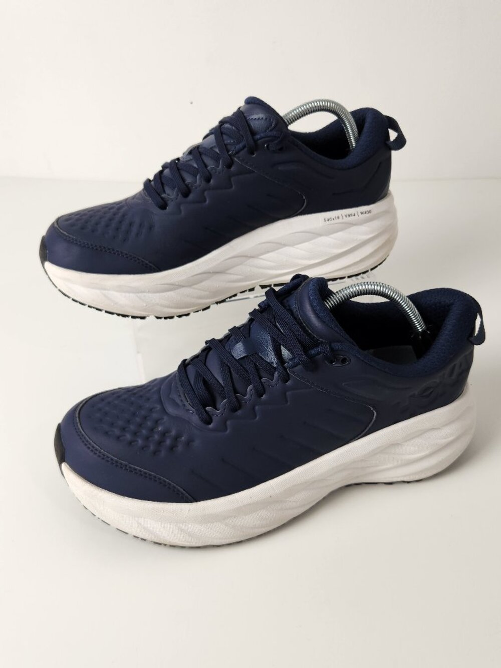 Hoka Sneakers Mens 10.5 Blue Bondi SR Oil Slip Resistant Service Medical Field